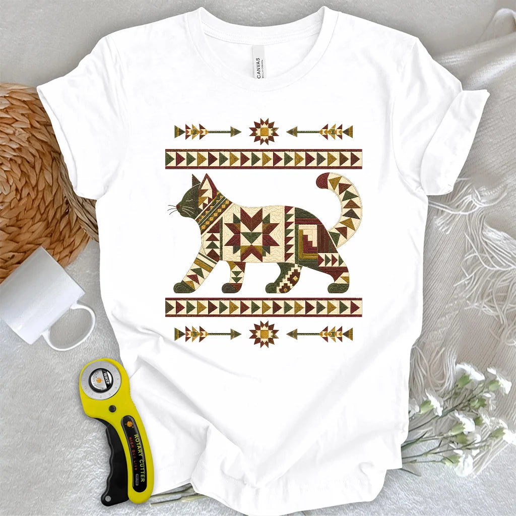 Quilty Cat T-shirt