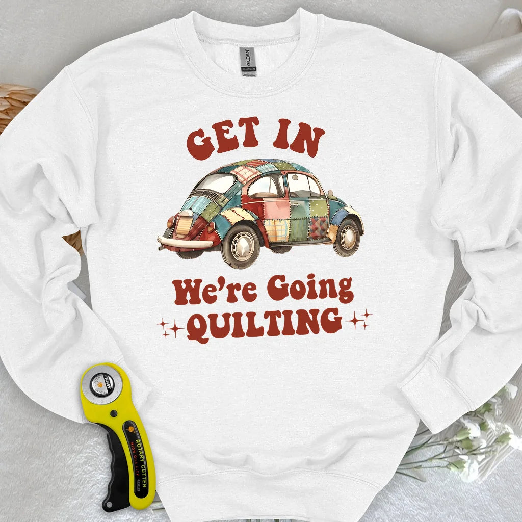 Quilty Road Trip Bug Sweatshirt