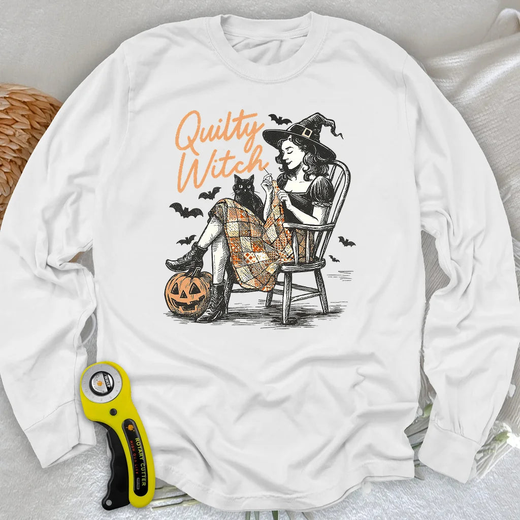 T-shirt manches longues Quilty Witch