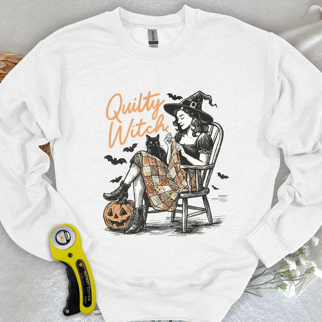 Quilty Witch-Sweatshirt