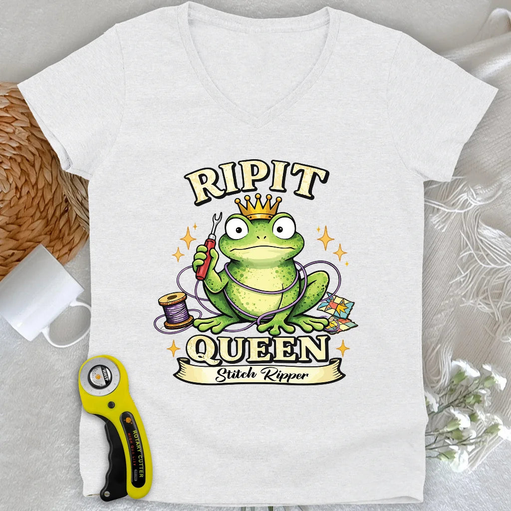 RIPIT Queen Lady V-neck