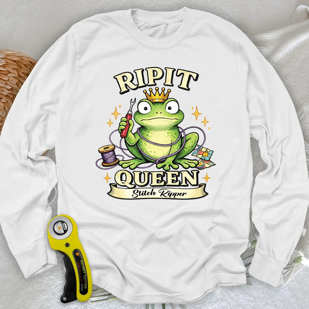 RIPIT Queen Long Sleeve T-shirt