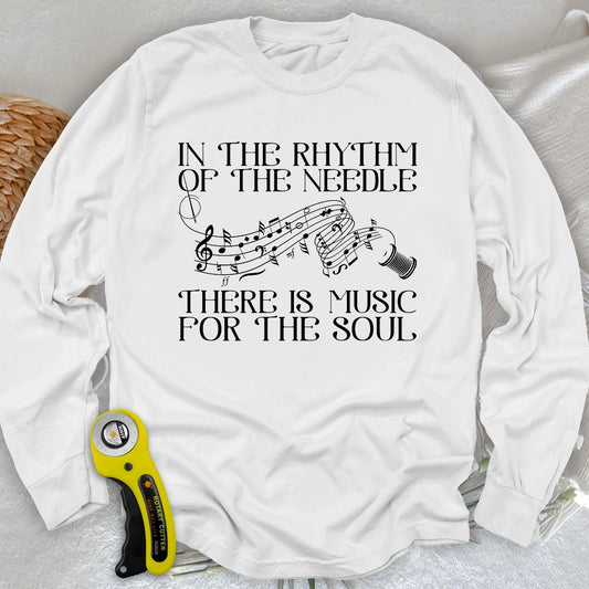 Rhythm Of Needle Long Sleeve T-shirt