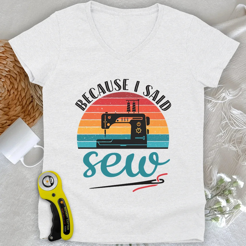 Said Sew Lady V-neck