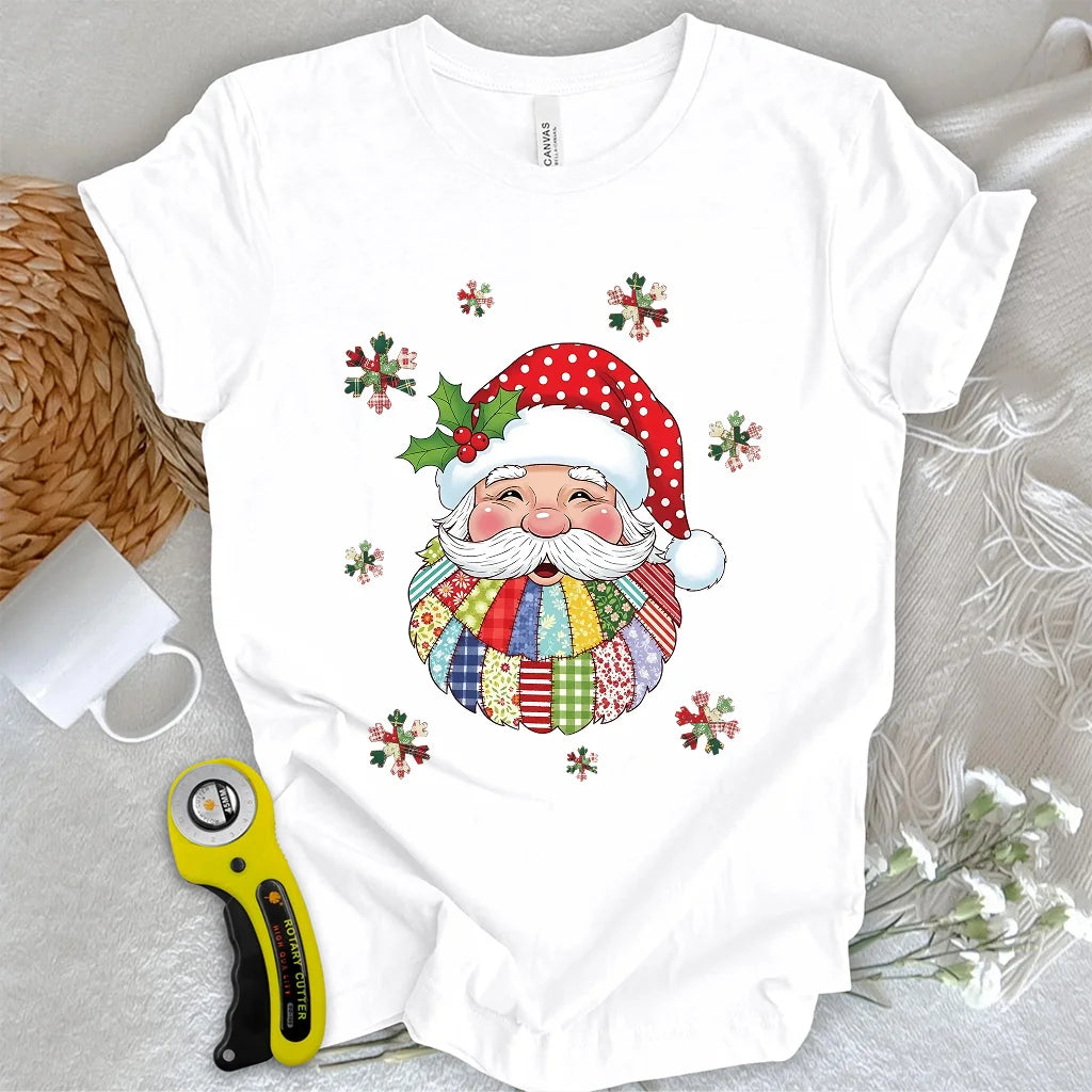 Santa Claus Patch T-shirt