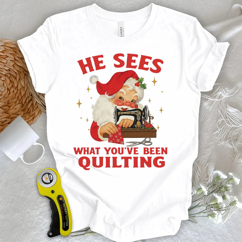 Santa Sees T-shirt