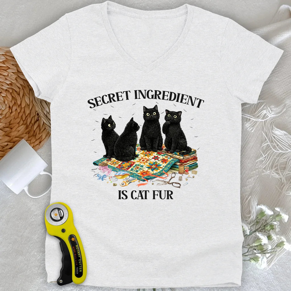 Secret Ingredient Lady V-neck