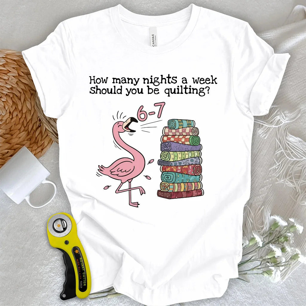 T-shirt Sew-7 nights a week