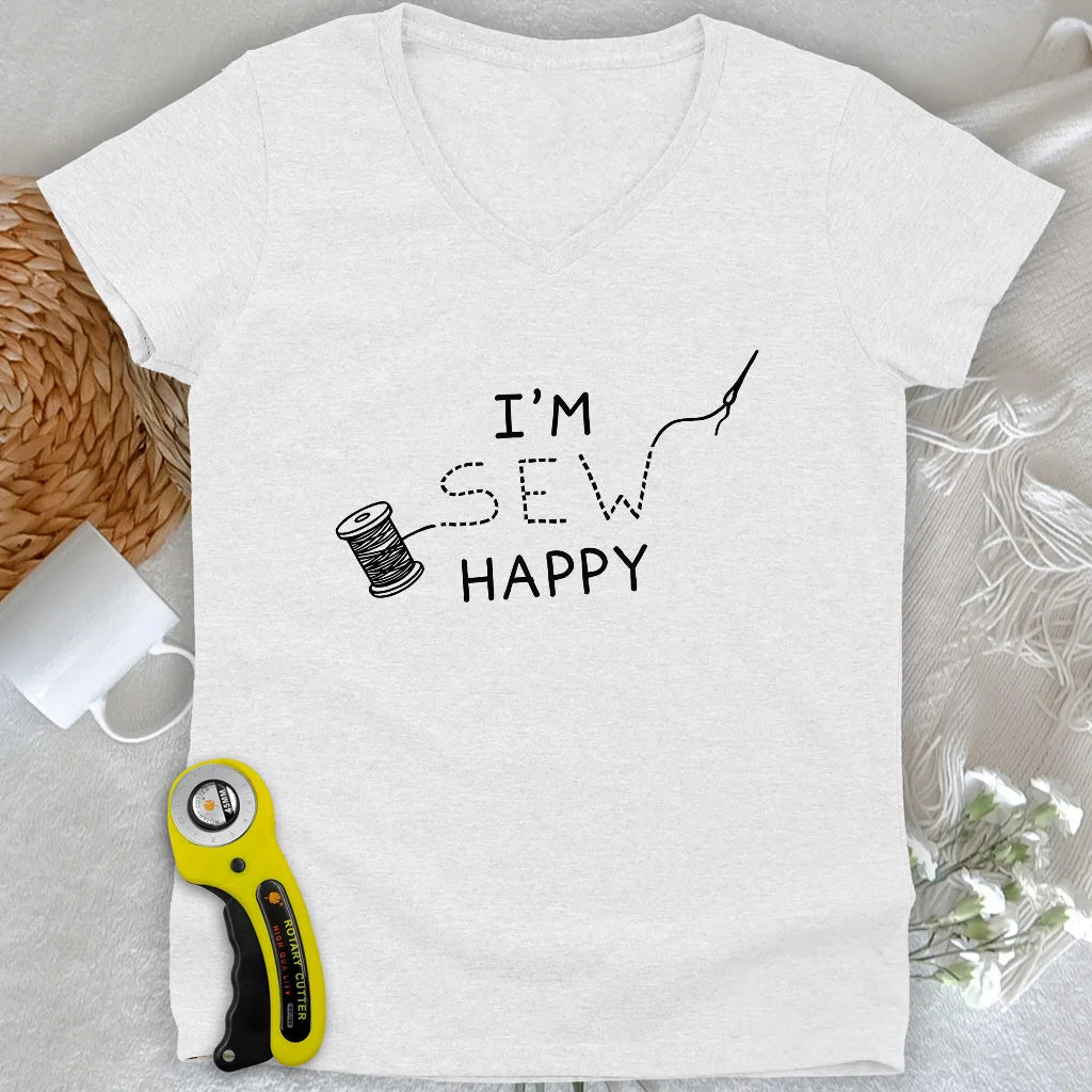 Sew Happy Femme Col V
