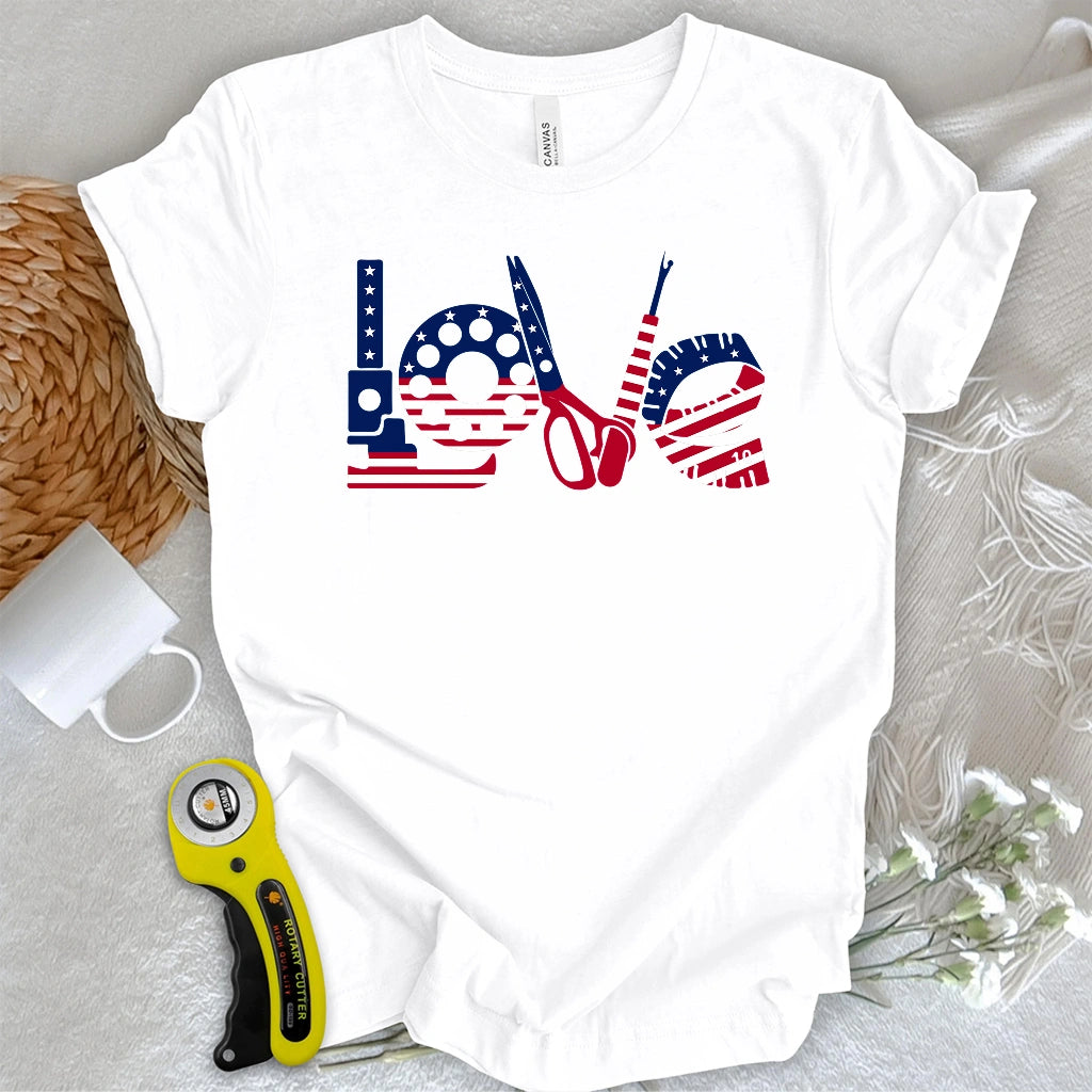 Sew Much Love USA T-shirt