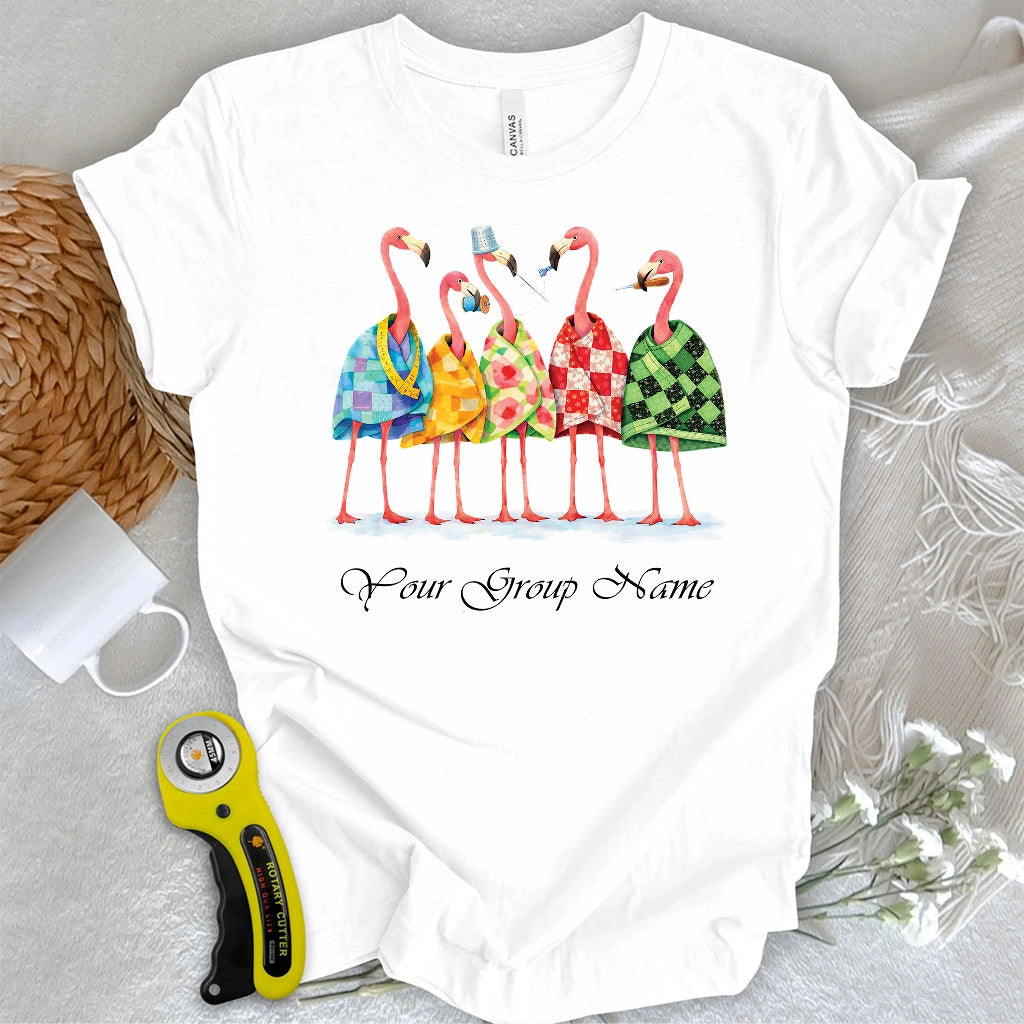"Custom Name" Sew Sisters T-shirt