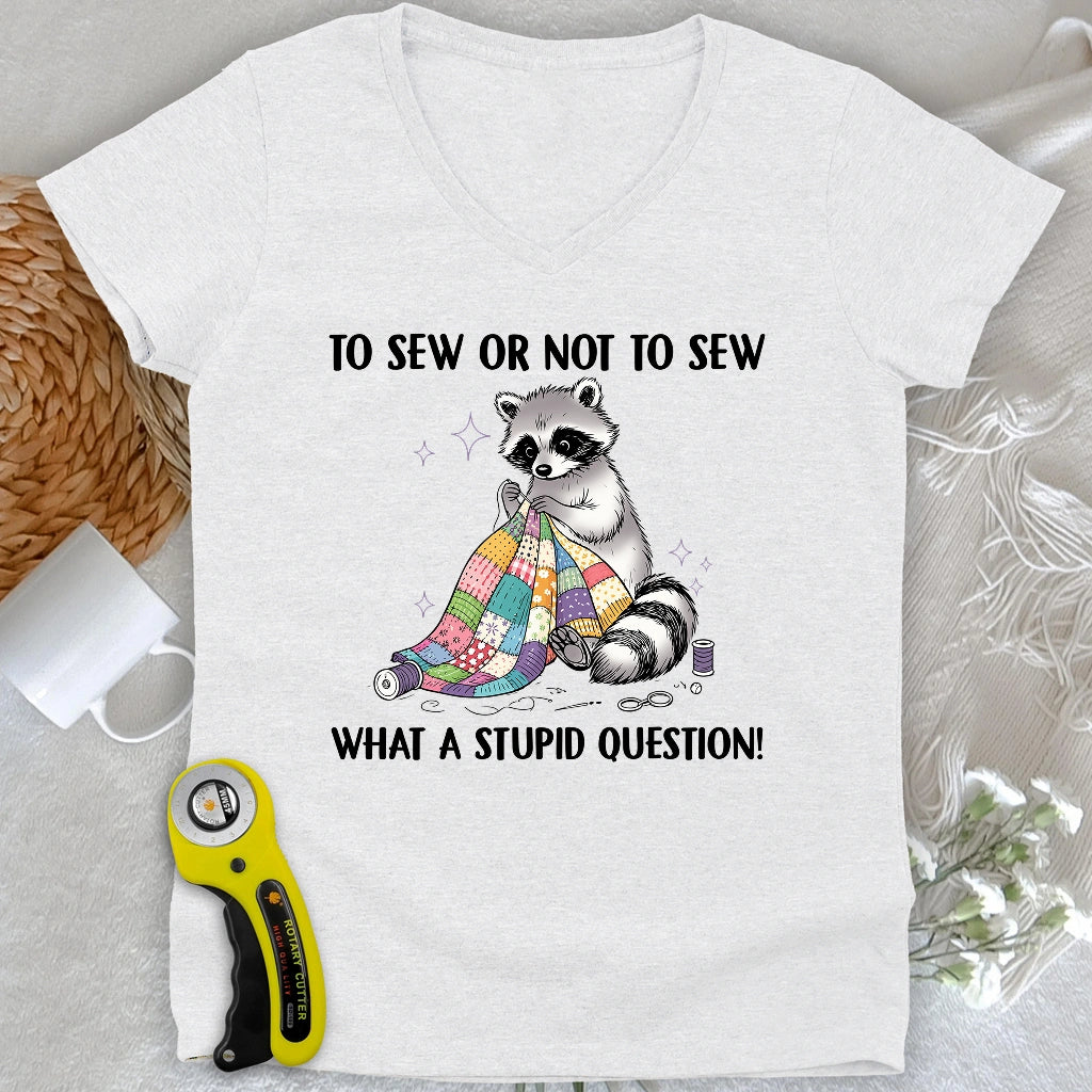 Sew and Sew Lady V-neck