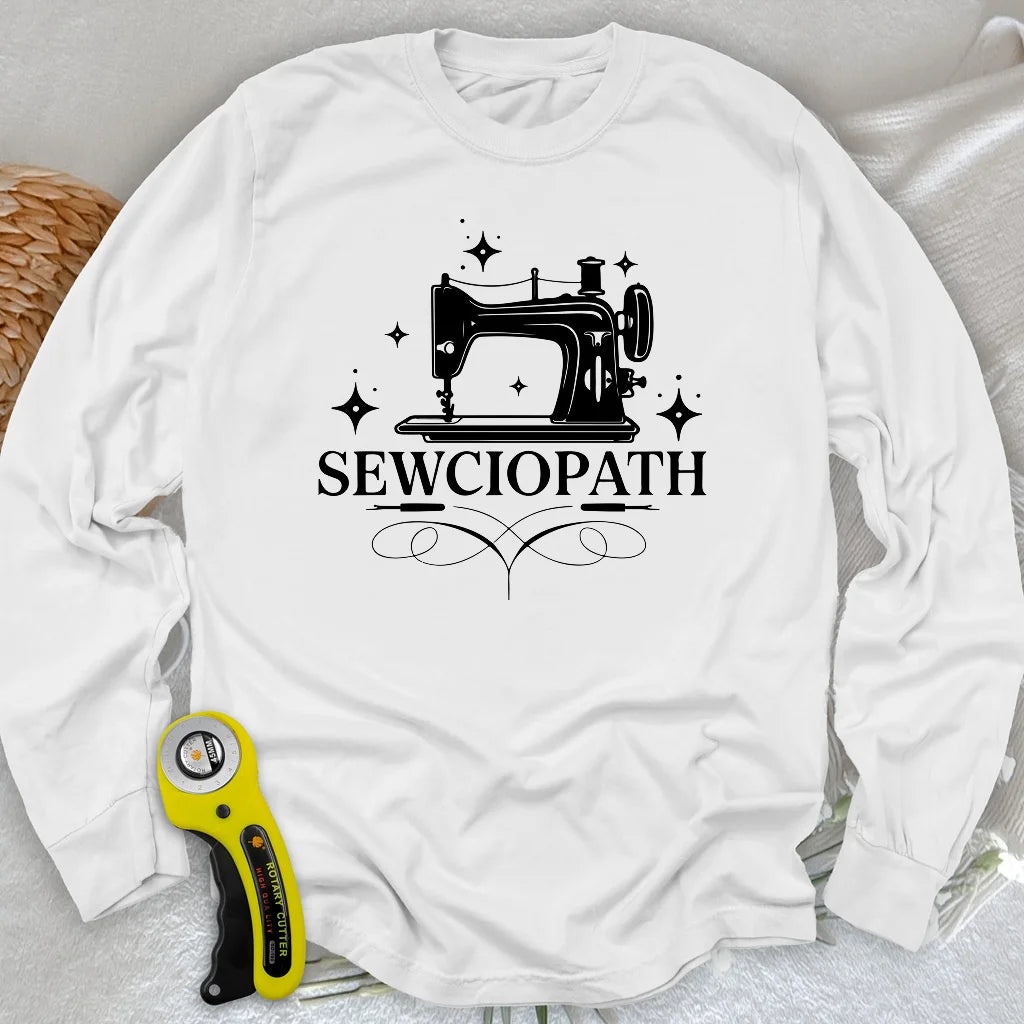 T-shirt à manches longues « Sewciopath »