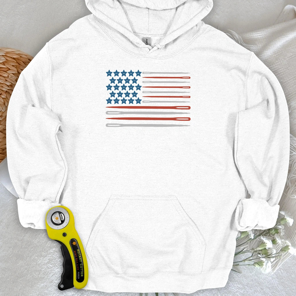 Sewing Flag Hoodie
