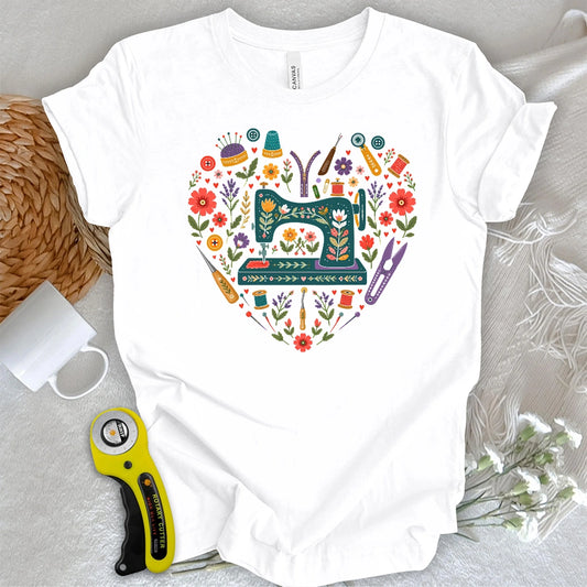Sewing Heart T-shirt