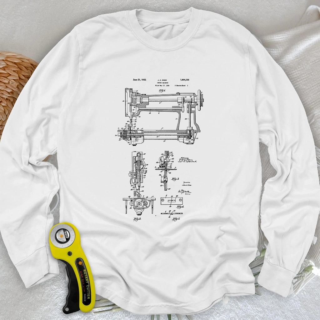 Sewing Pattern Long Sleeve T-shirt
