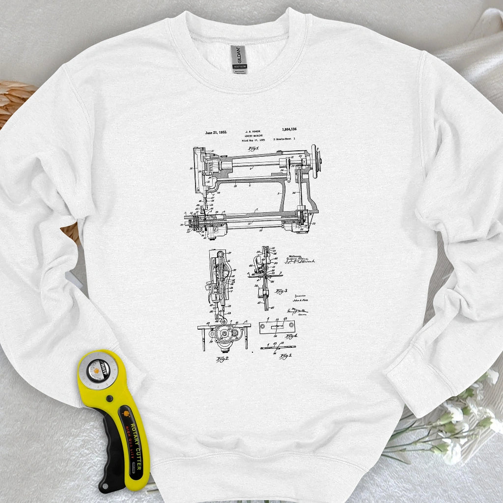 Sewing Pattern Sweatshirt