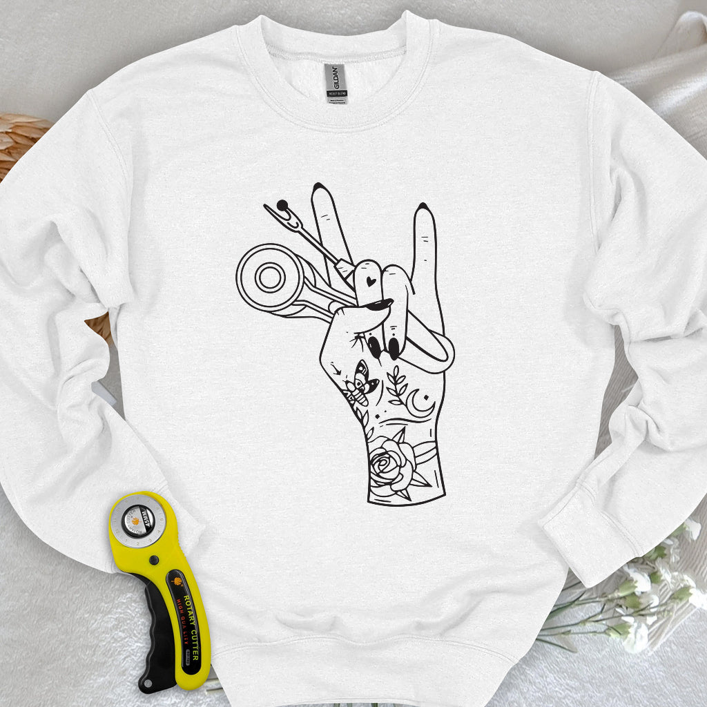 Sewing Rock Sweatshirt