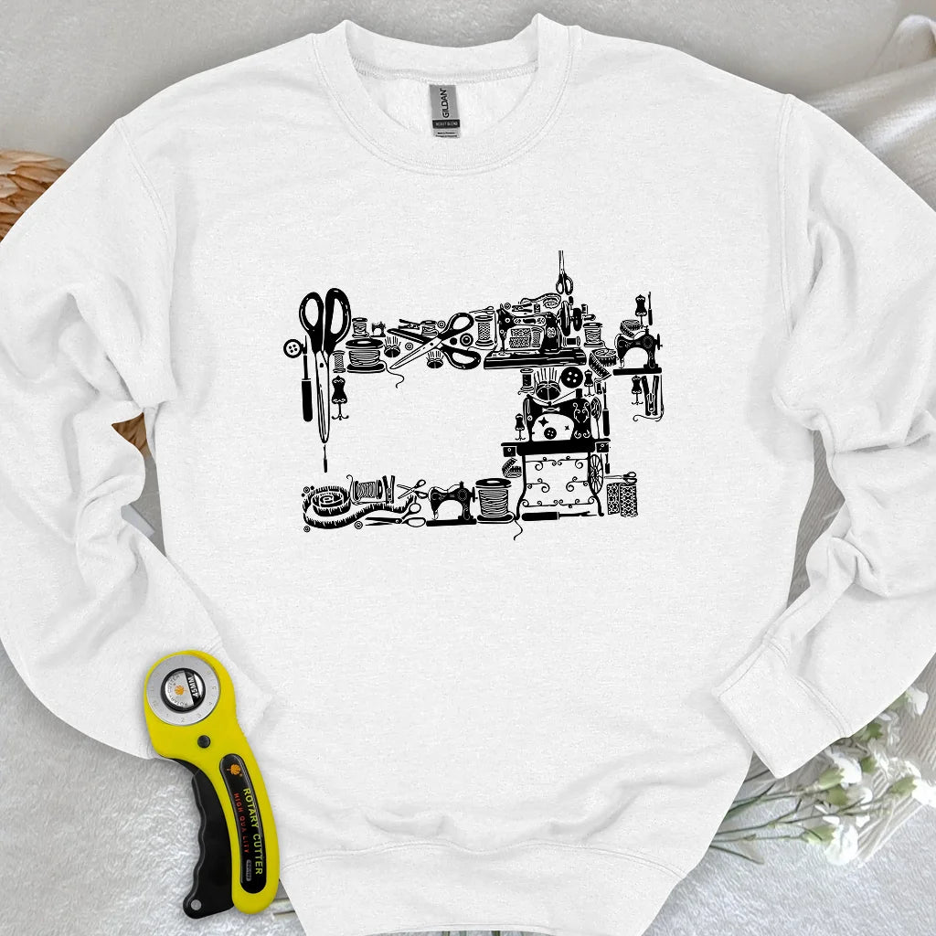 Sewing Tools Sweatshirt
