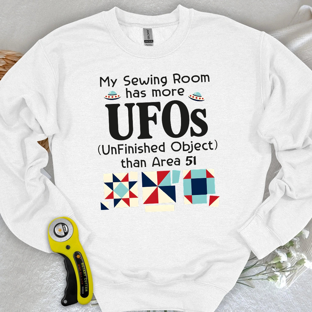 Sewing UFOs Sweatshirt