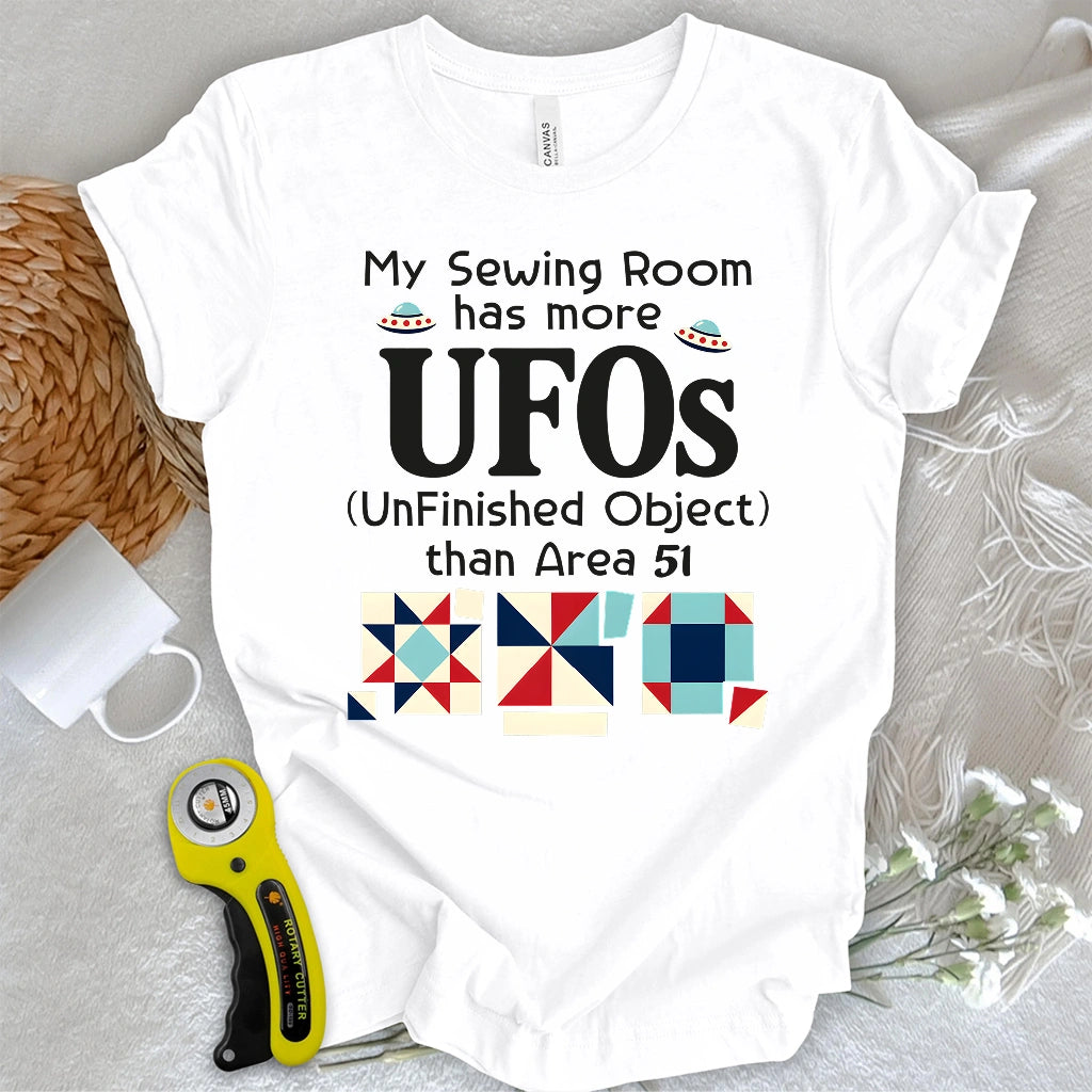 Sewing UFOs T-shirt