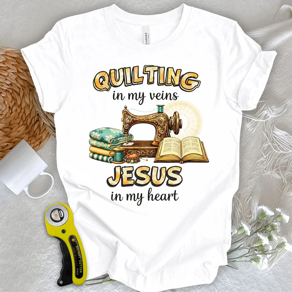 Sewn With Jesus T-Shirt