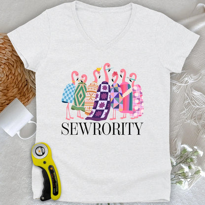Sewrority Sisters Lady V-neck