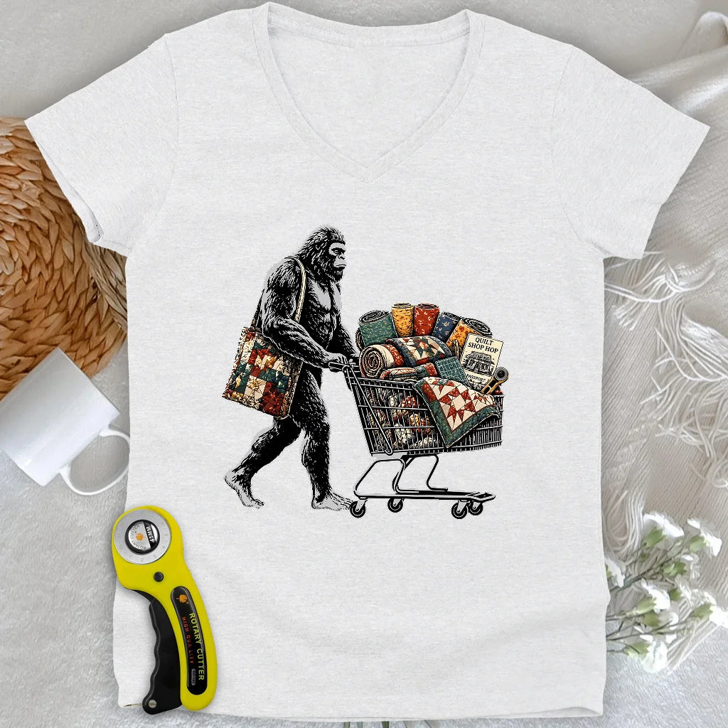 Shop Hop Lady V-neck