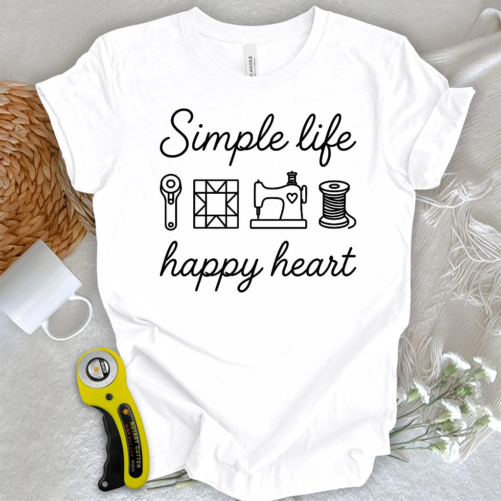 Simple Life Quilter T-shirt