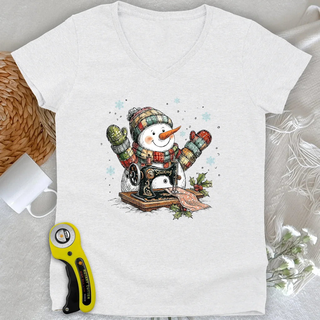 Snow Sew Lady V-neck
