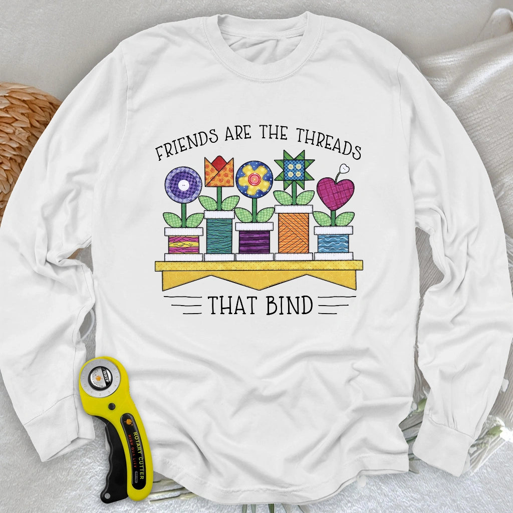 Spool Flowers Long Sleeve T-shirt