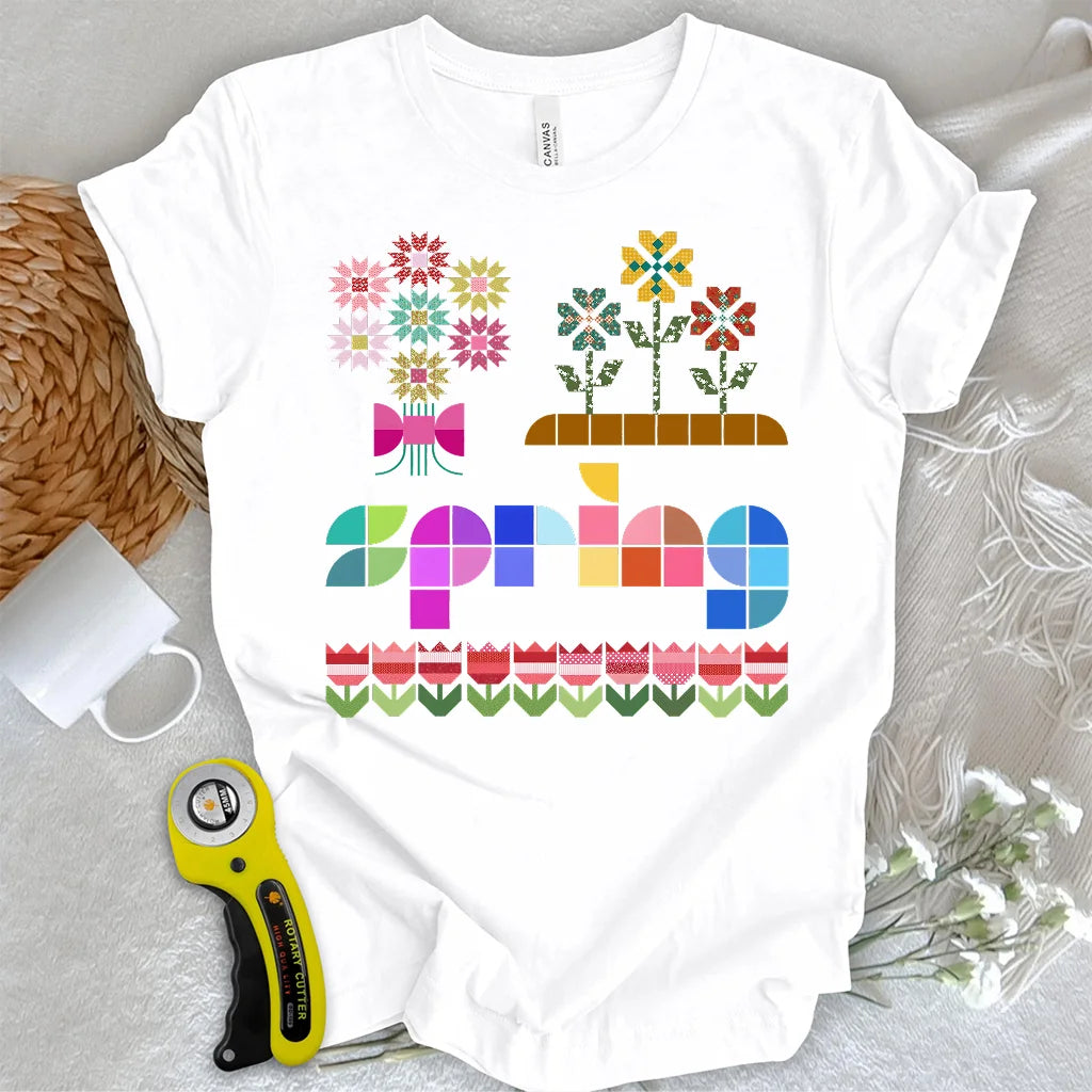 T-shirt de printemps