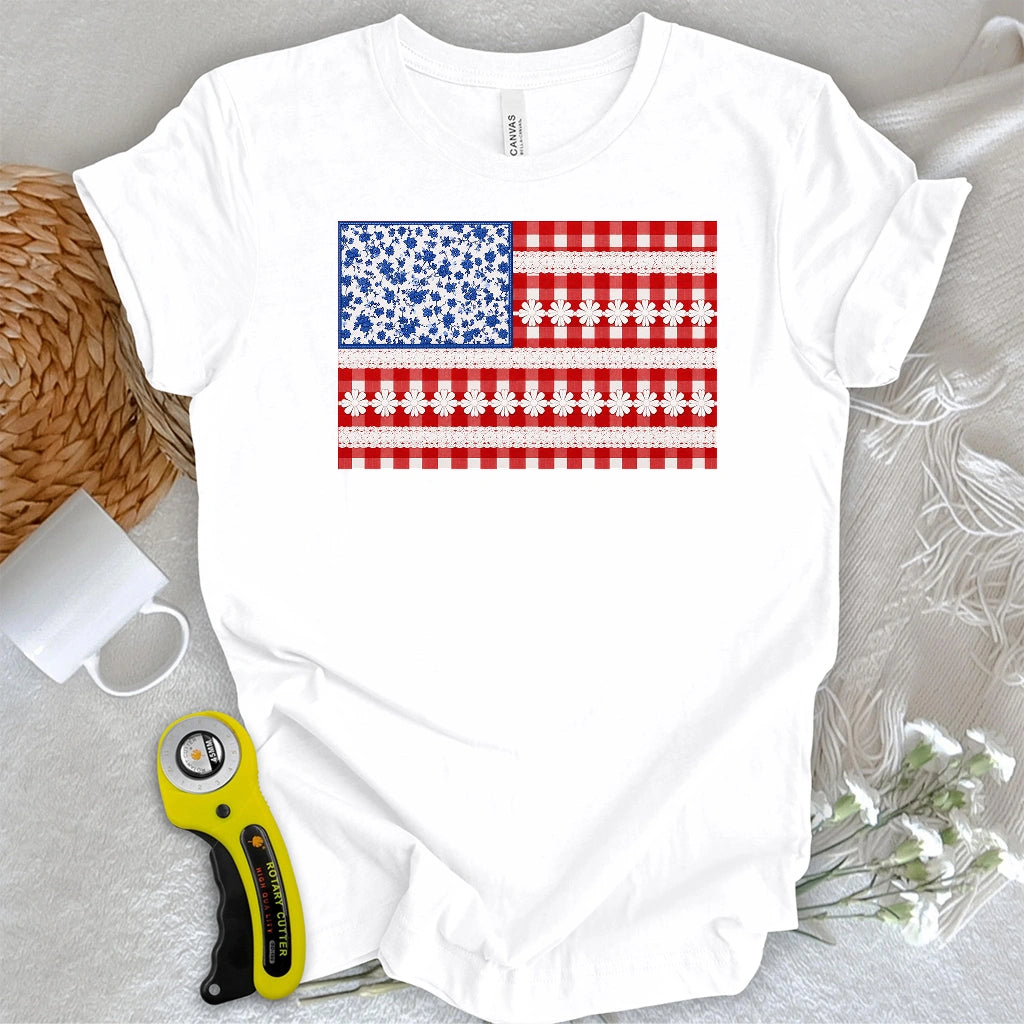 Stars & Scraps Flag T-shirt