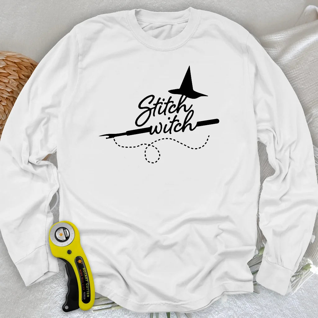 Stitch Witch Long Sleeve T-shirt