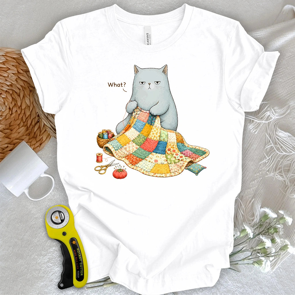 Stitched With Love And Cussing T-shirt
