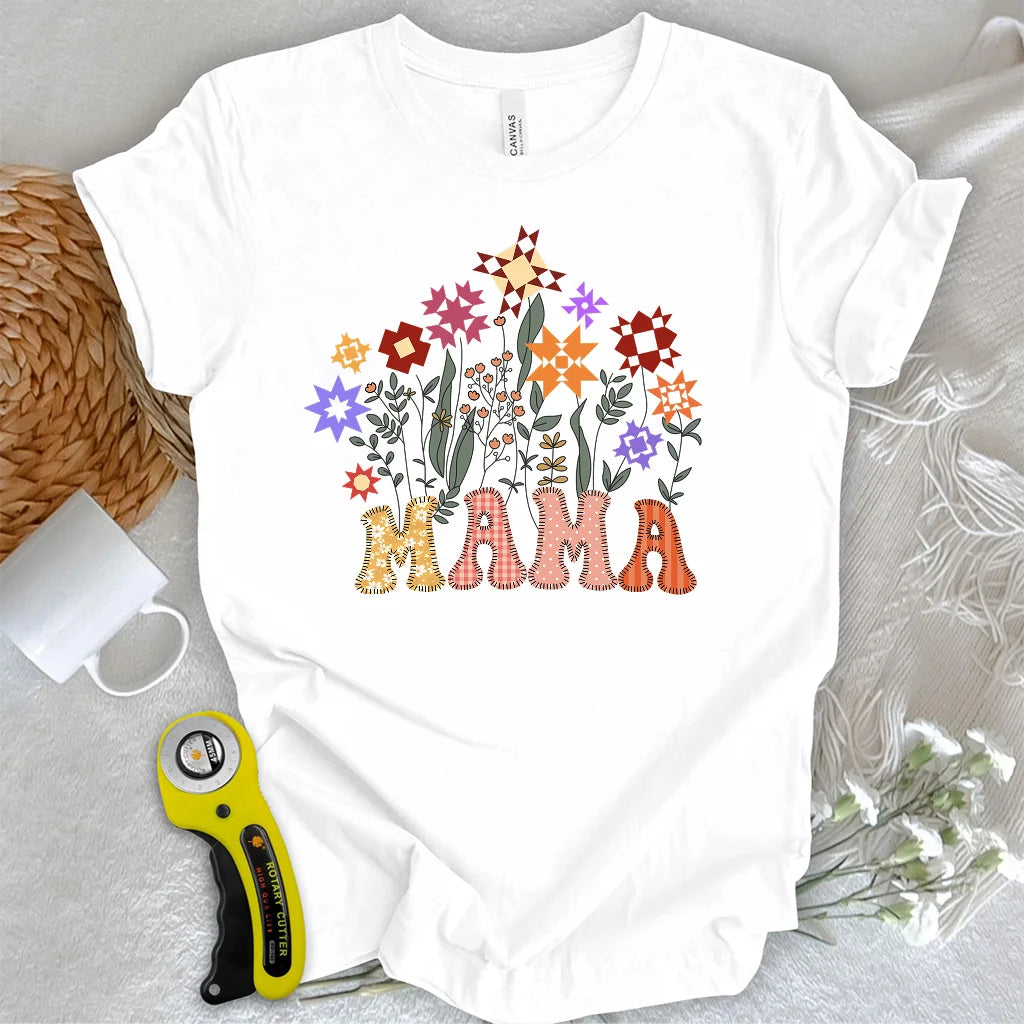 Stitched With Love Mama T-Shirt