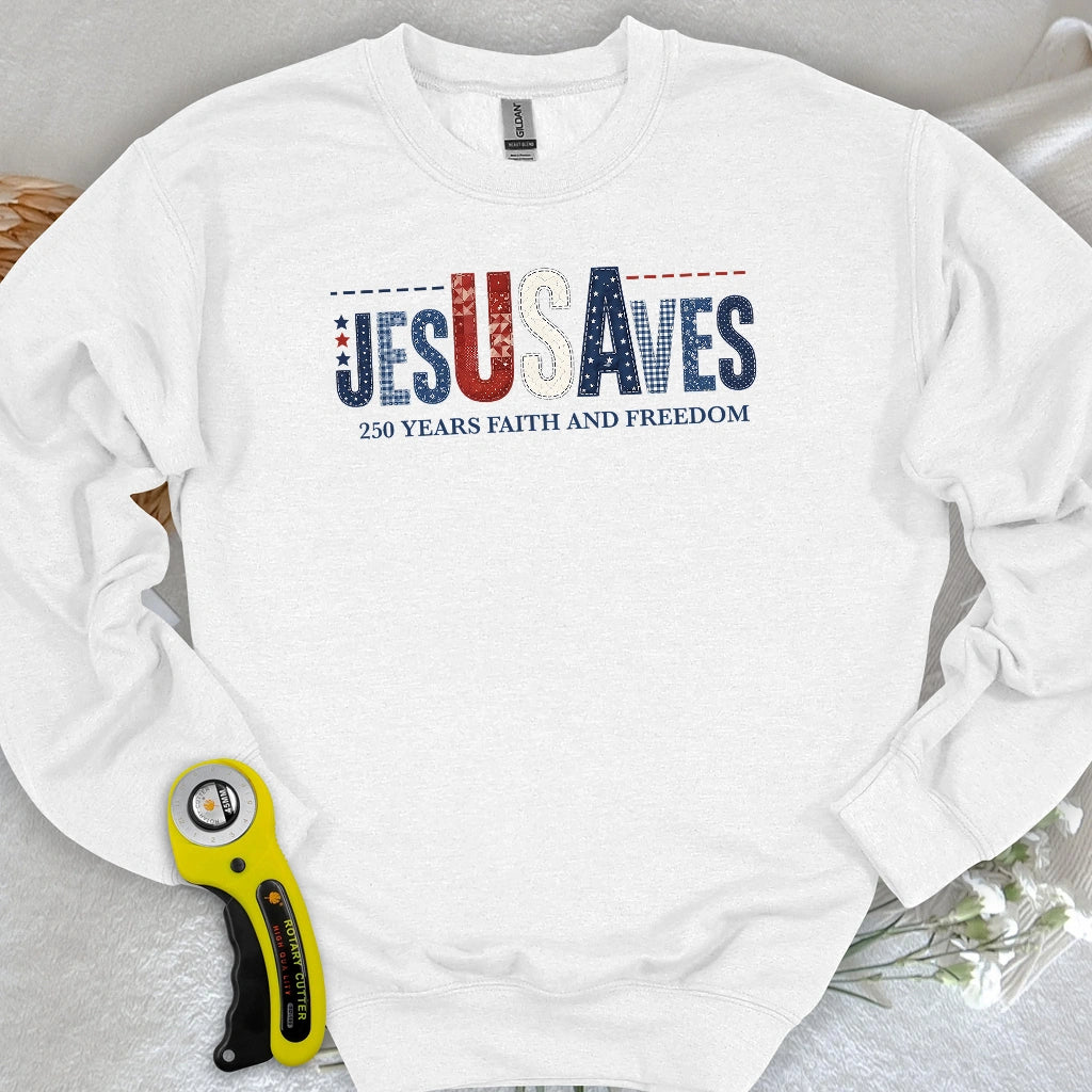 Stitching Faith Since 1776 Sweatshirt