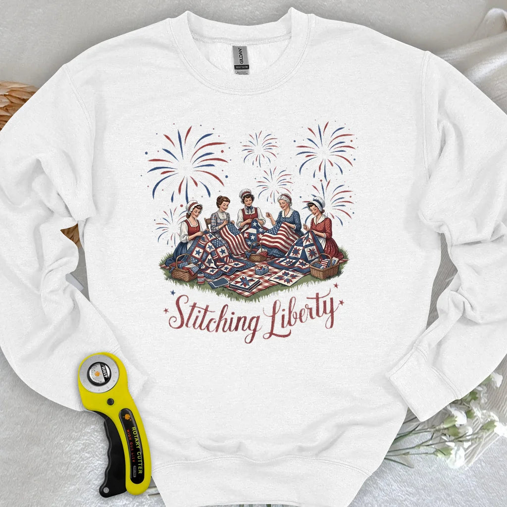 Stitching Liberty Sweatshirt
