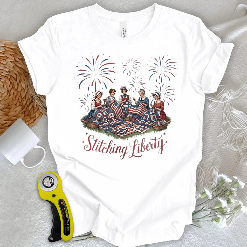 Stitching Liberty T-Shirt