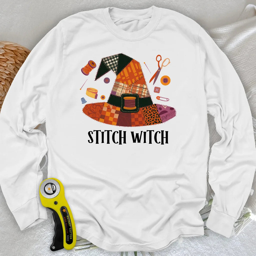 Stitchy Witch Long Sleeve T-shirt
