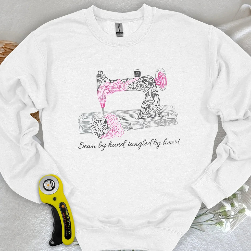 Le sweat-shirt L'enchevêtrement du cœur