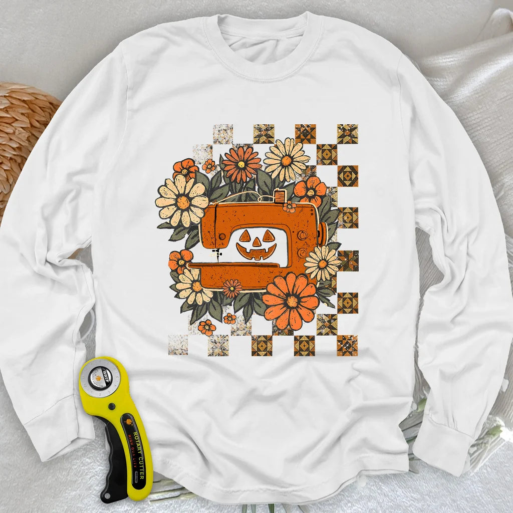 The Jack-o’-Quilter Long Sleeve T-shirt