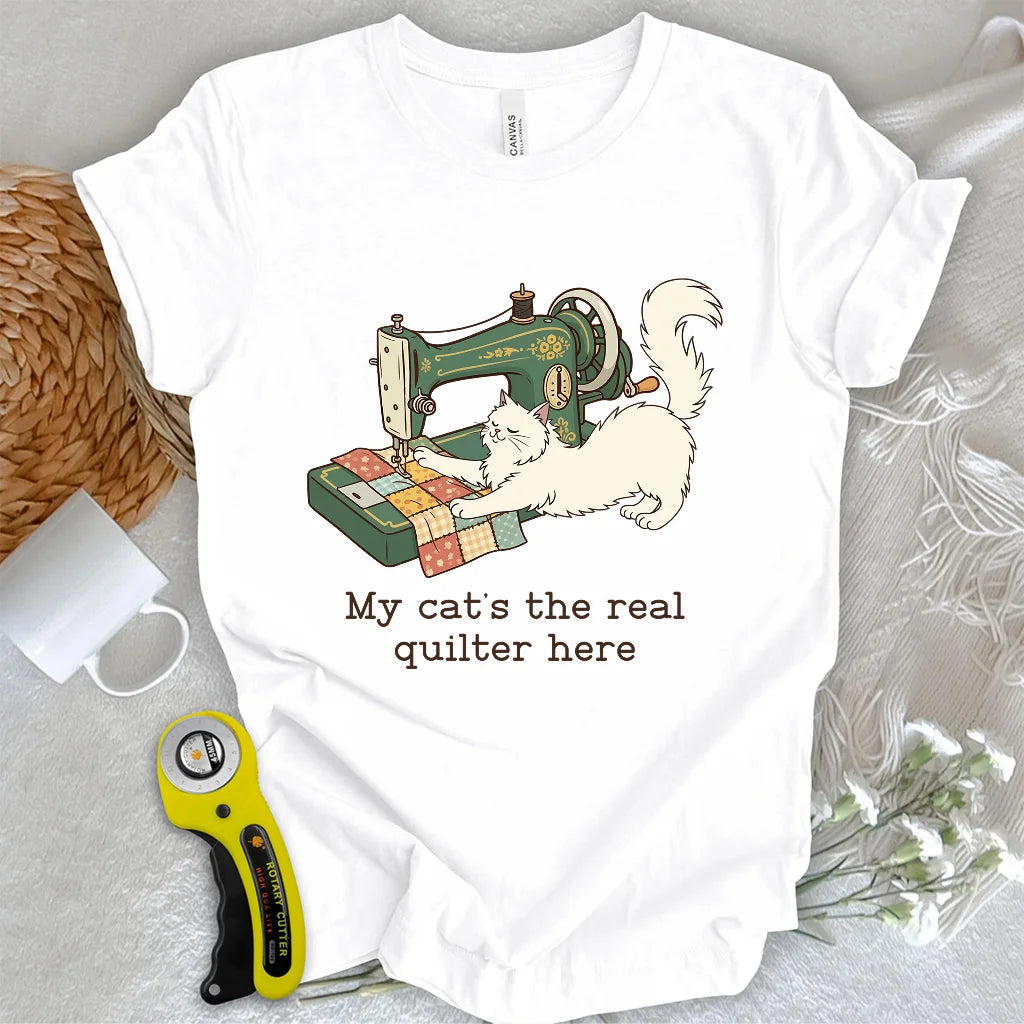 The Purrfect Seamstress T-shirt