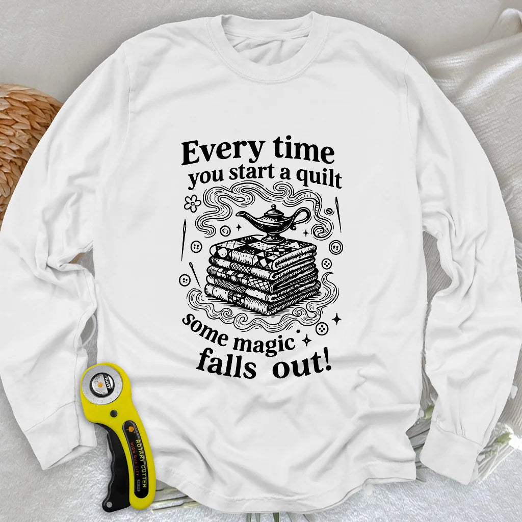 The Quilter’s Genie Long Sleeve T-shirt