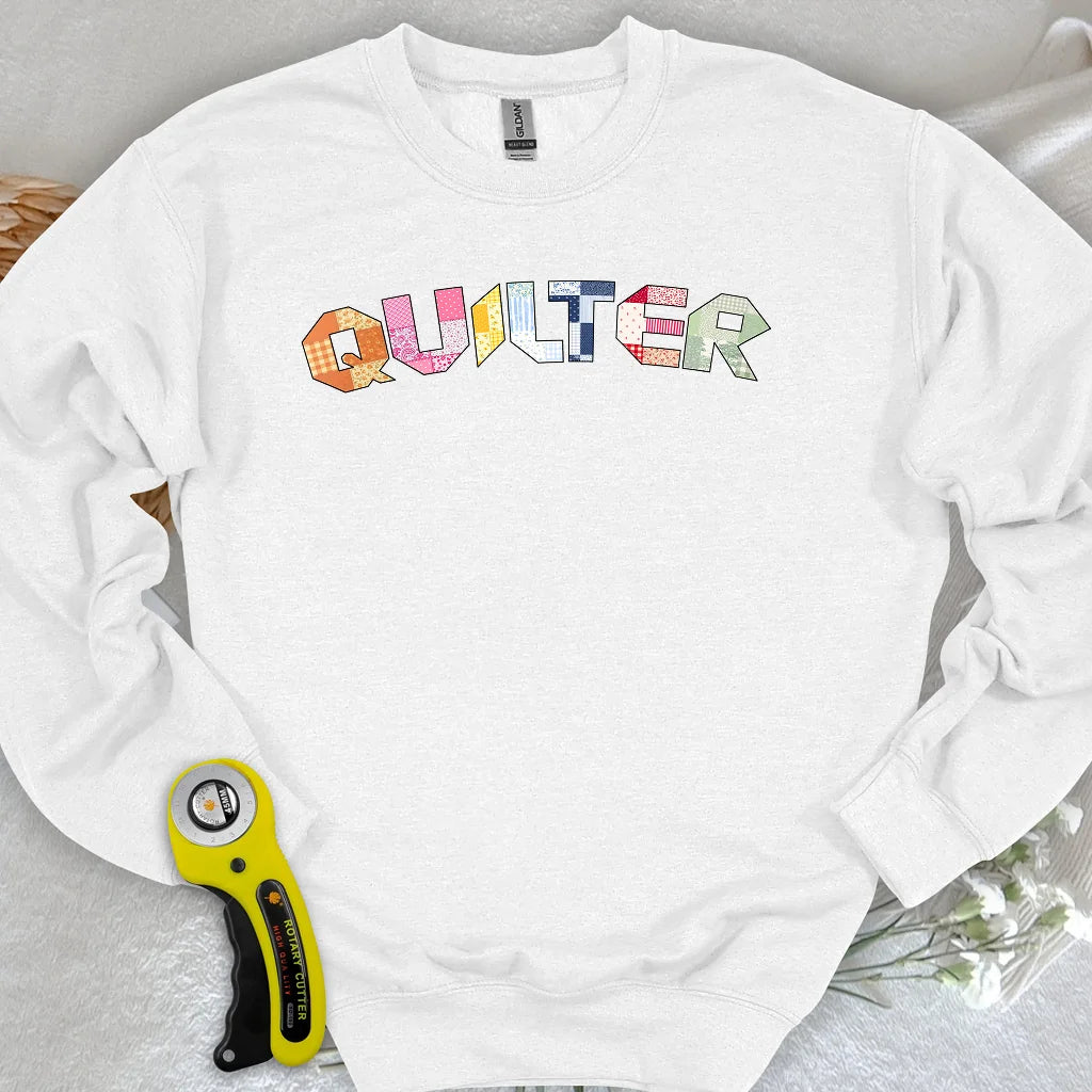 The Quilter's Studio Sampler Sweatshirt