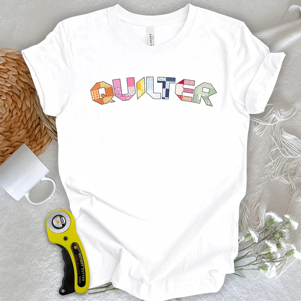 Le t-shirt d'échantillons du Studio Quilter