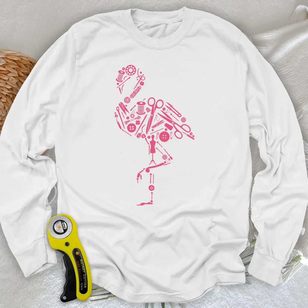 Das Flamingo Langarmshirt von The Tailor