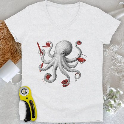 Thread Kraken Lady V-neck