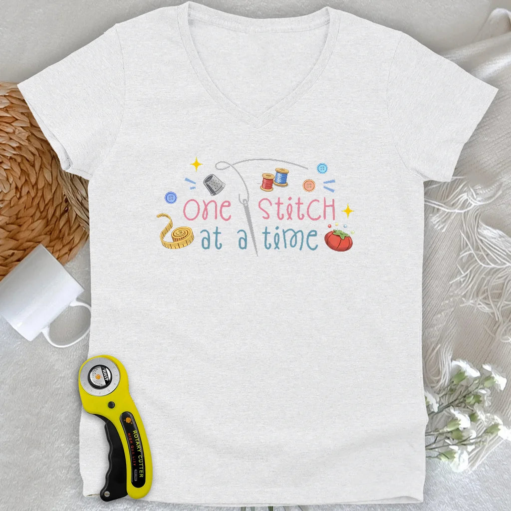 Time Crafter Life Lady V-neck