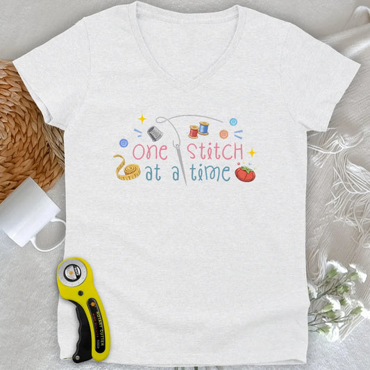 Time Crafter Life Lady V-neck